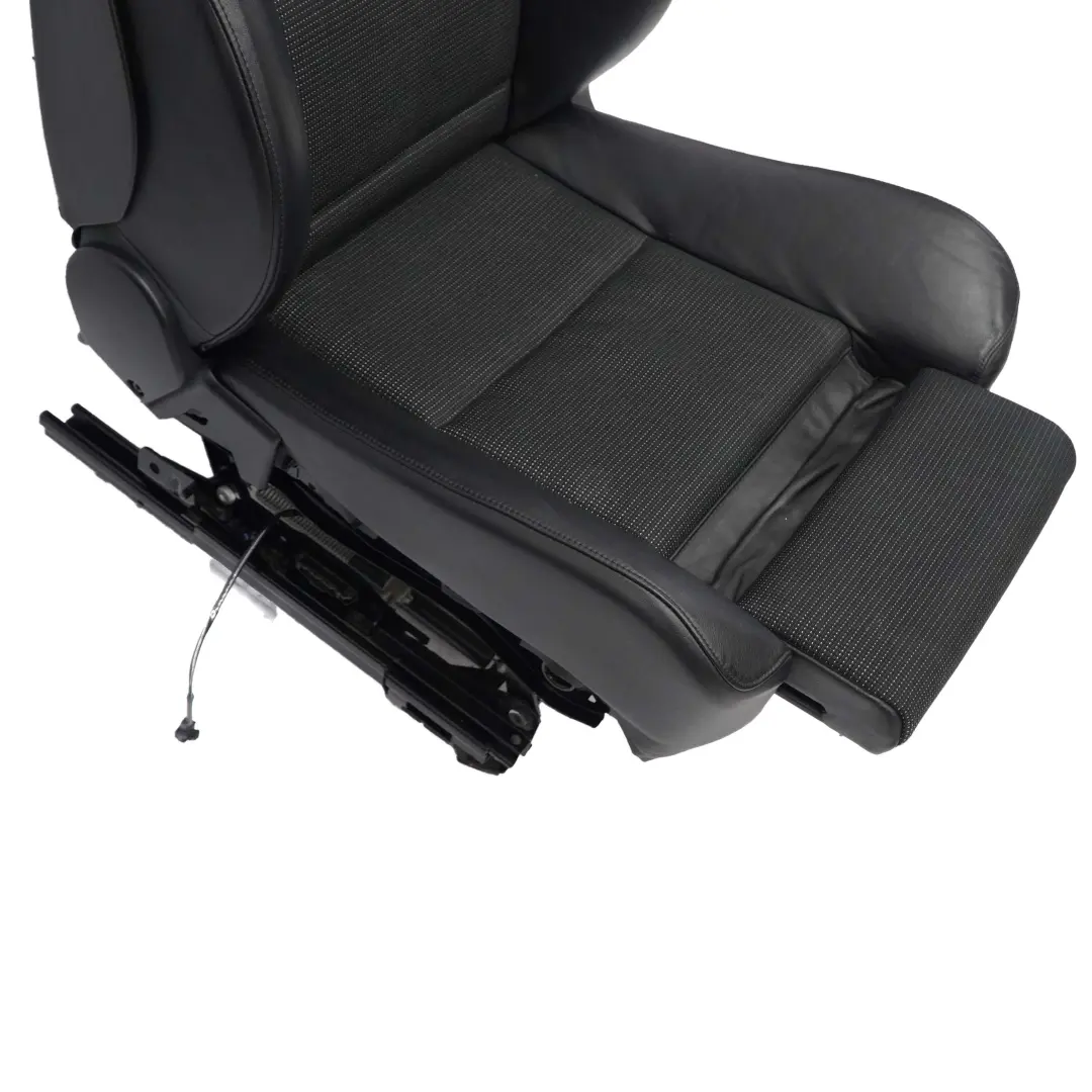 BMW E60 E61 Sedile Posteriore Anteriore Sinistra Tessuto Pelle Torcia Antracite - SKU 7905895-1 - Numero di parte 7905895