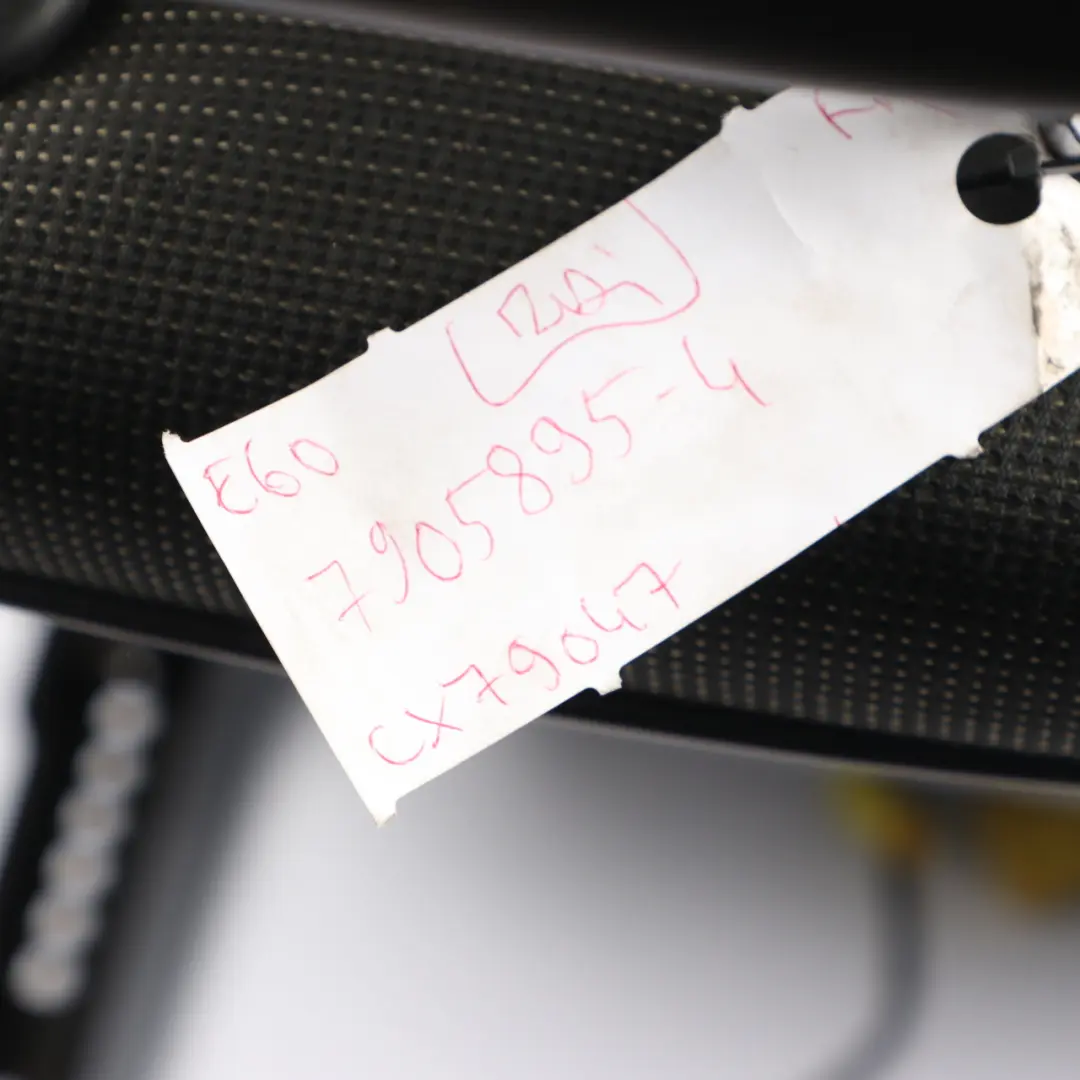 BMW 5 er E60 E61 Sitz Vordersitz Vorne Rechts Stoff Anthrazit Schwarz - SKU 7905895-4 - Teilenummer 7905895