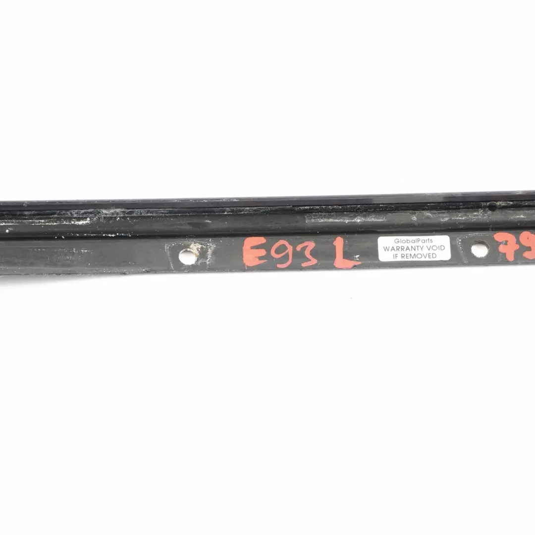 BMW E93 Cabrio Folding Top Moulding Strip Roof Shell Front Trim Cover High Gloss - SKU 7906190-1 - Part number 7906190