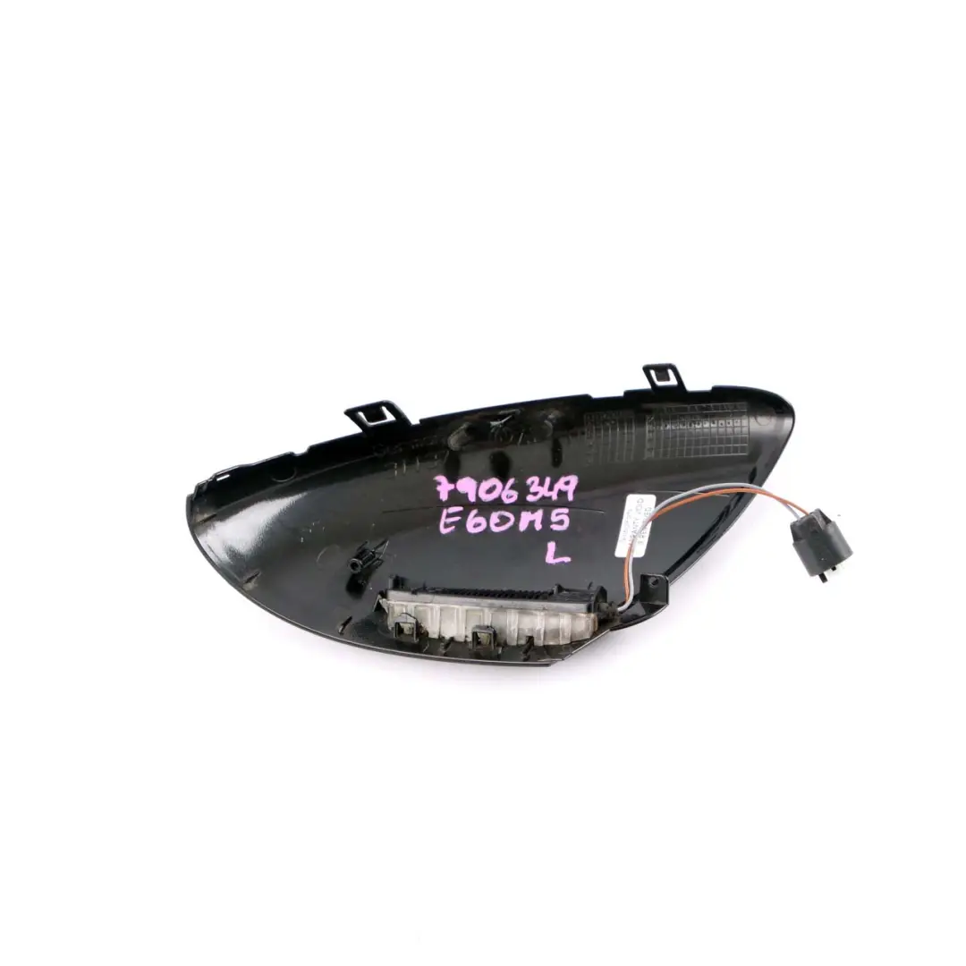 BMW E60 E61 LCI M5 E63 E64 M6 Wing Mirror Cover Trim Panel Lamp Light Left N/S - SKU 7906349 - Part number 7906349