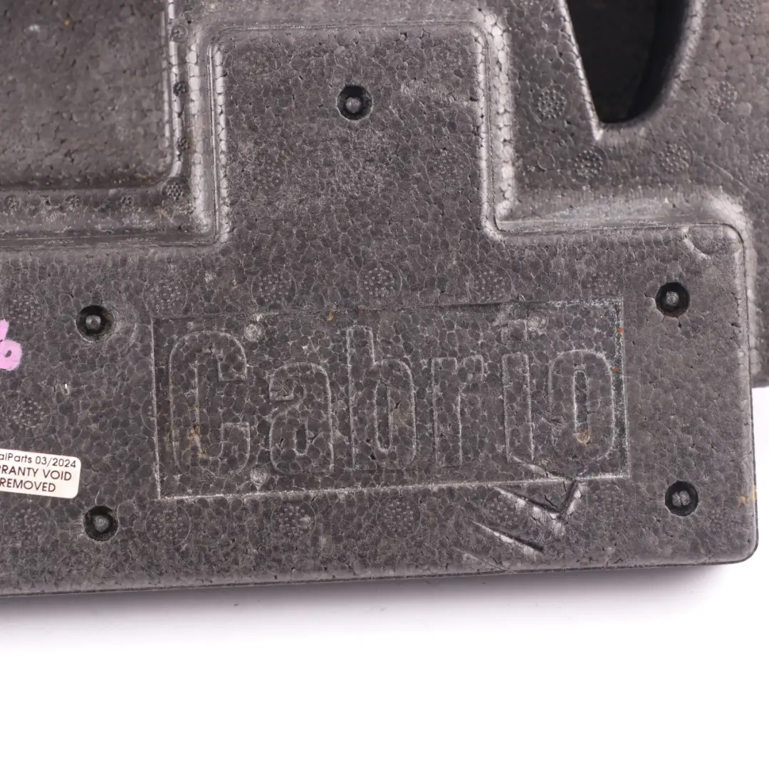 BMW E46 M3 Vassoio porta attrezzi Sistema di mobilità Vuoto Schiuma 7894052 - SKU 7906448 - Numero di parte 7906448