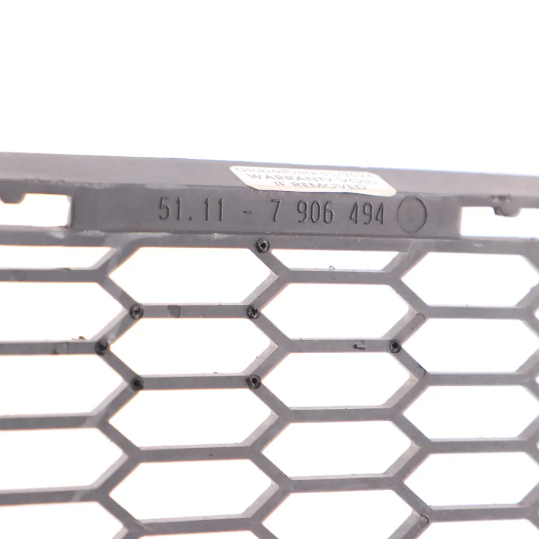 BMW E90 E91 Grid M Sport Grille Centre Pare-chocs Avant Noir - SKU 7906494-2 - Numéro de pièce 7906494