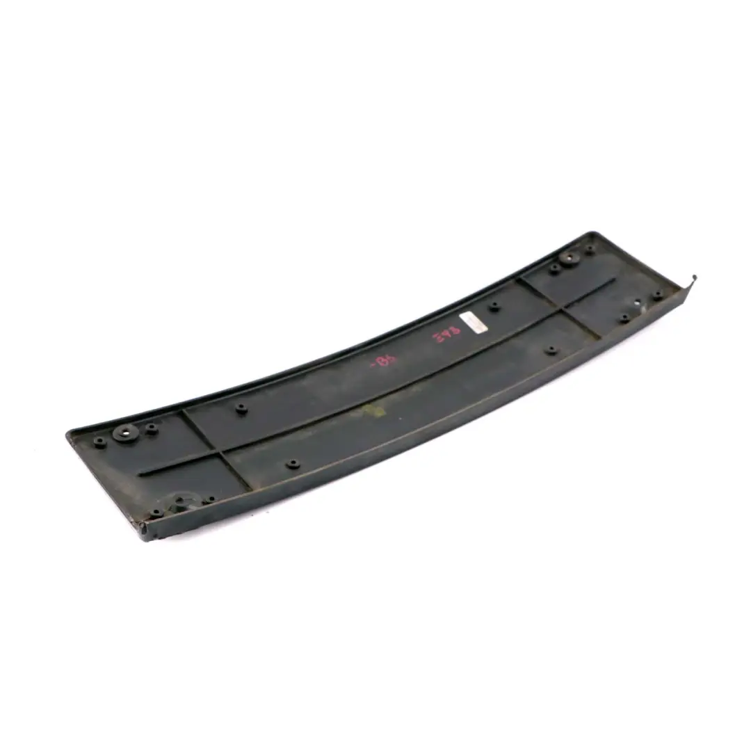 BMW E90 E91 M Sport Parachoques delantero Soporte placa matrícula Negro Zafiro - SKU 7906510-BS - Número de pieza 7906510