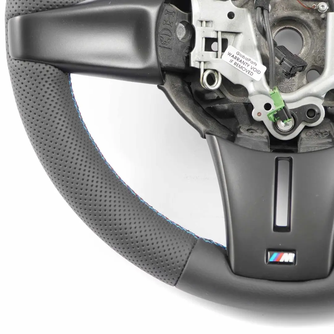 BMW Z4 E85 NEW Black Leather M Sport Steering Wheel M-tricolored threads - SKU 7906779-2 - Part number 7906779