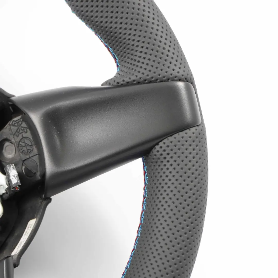 BMW Z4 E85 NEW Black Leather M Sport Steering Wheel M-tricolored threads - SKU 7906779-2 - Part number 7906779