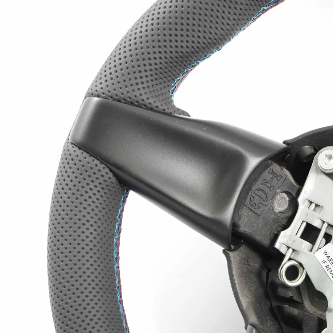 BMW Z4 E85 NEW Black Leather M Sport Steering Wheel M-tricolored threads - SKU 7906779-2 - Part number 7906779