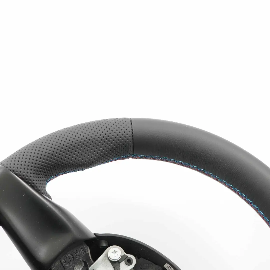 BMW Z4 E85 NEW Black Leather M Sport Steering Wheel M-tricolored threads - SKU 7906779-2 - Part number 7906779
