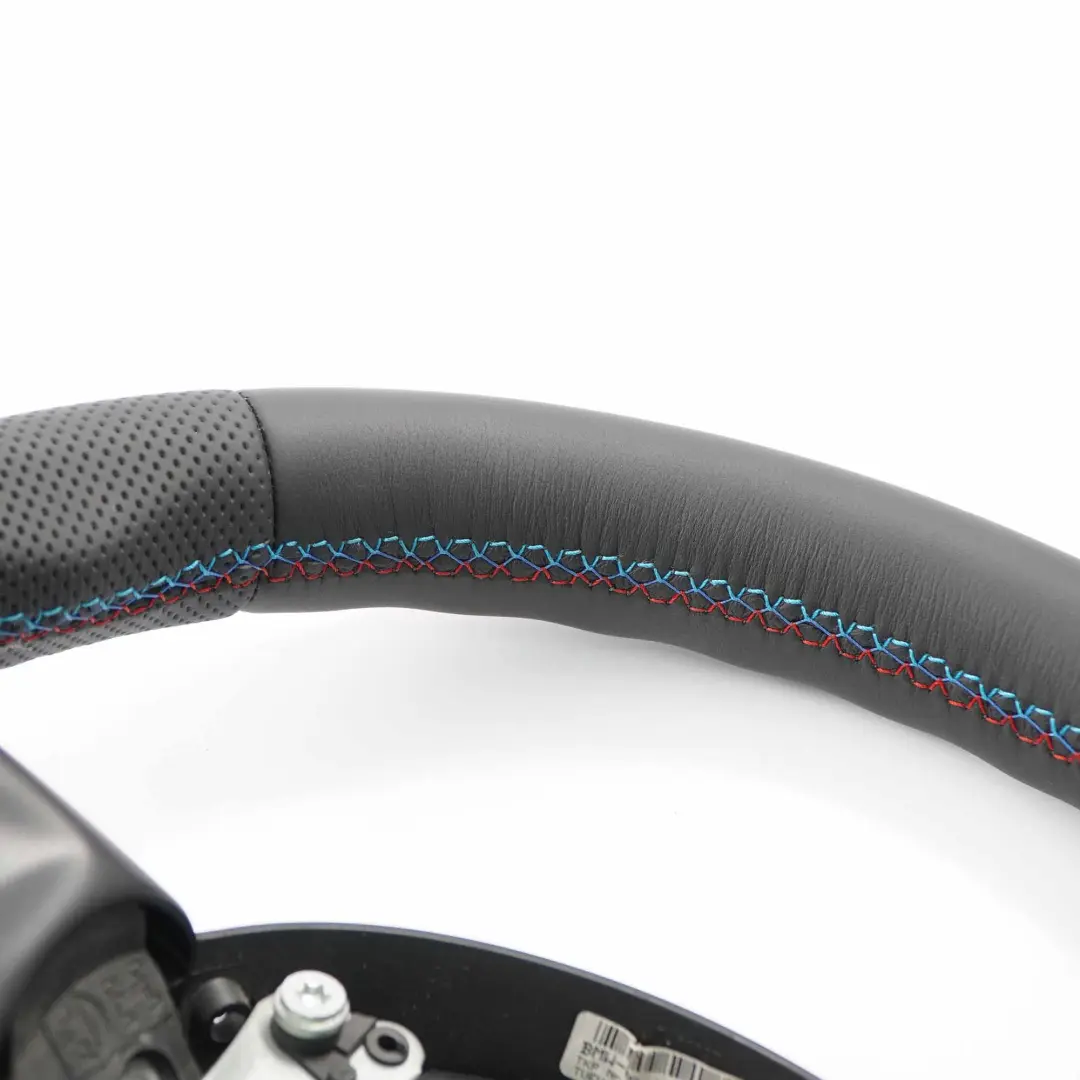BMW Z4 E85 NEW Black Leather M Sport Steering Wheel M-tricolored threads - SKU 7906779-2 - Part number 7906779