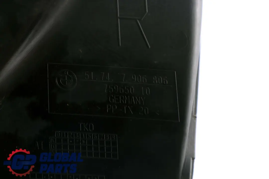 BMW E81 E87 M parachoques delantero aerodinámico conducto de aire freno derecho - SKU 7906806 - Número de pieza 7906806
