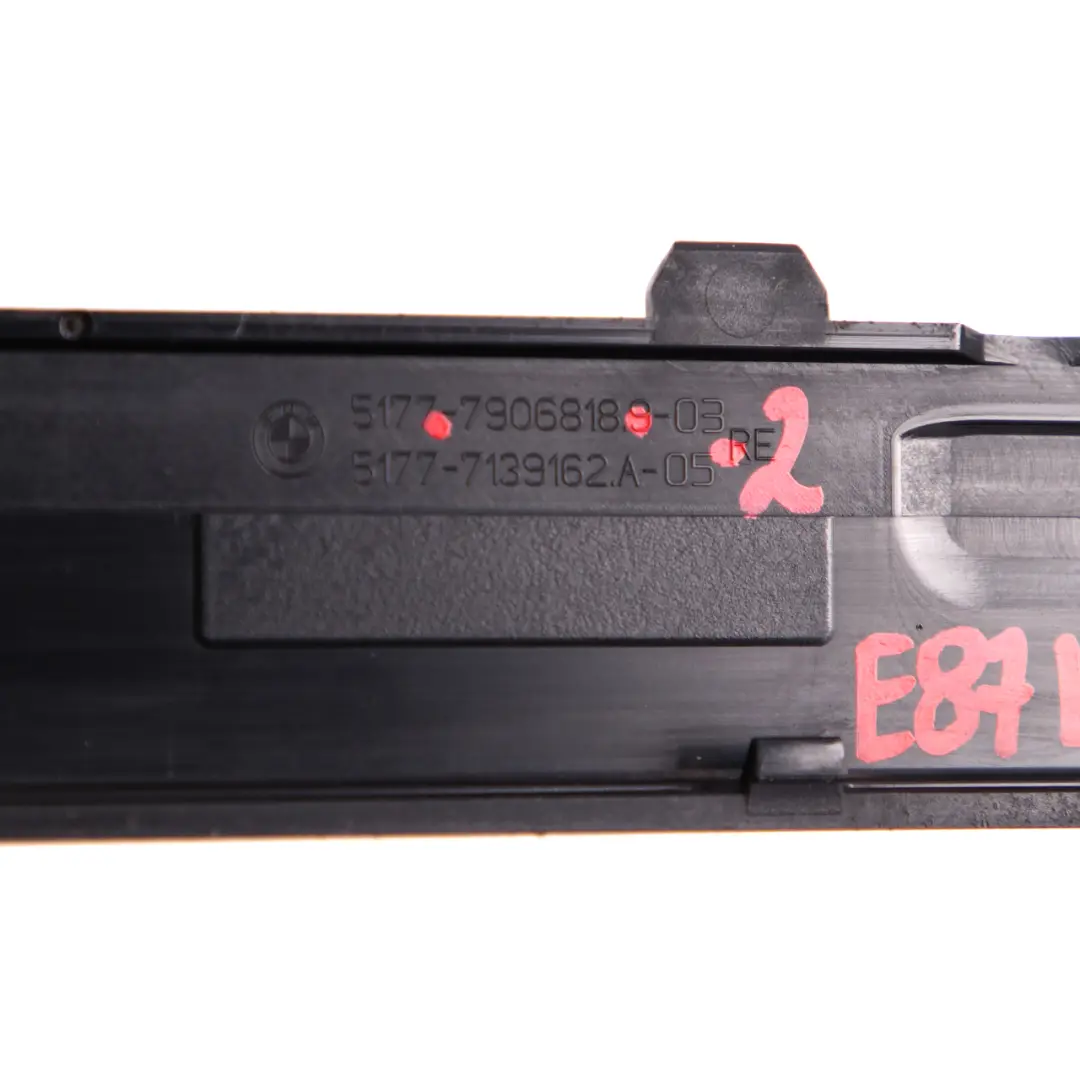 Front Exterior Trim Strip Entrance Cover Right Chrome to BMW E87 M Sport with Part number 7906818 BMW E87 M Sport Front Exterior Trim Strip Entrance Cover Right Chrome - SKU 7906818-2 - Part number 7906818