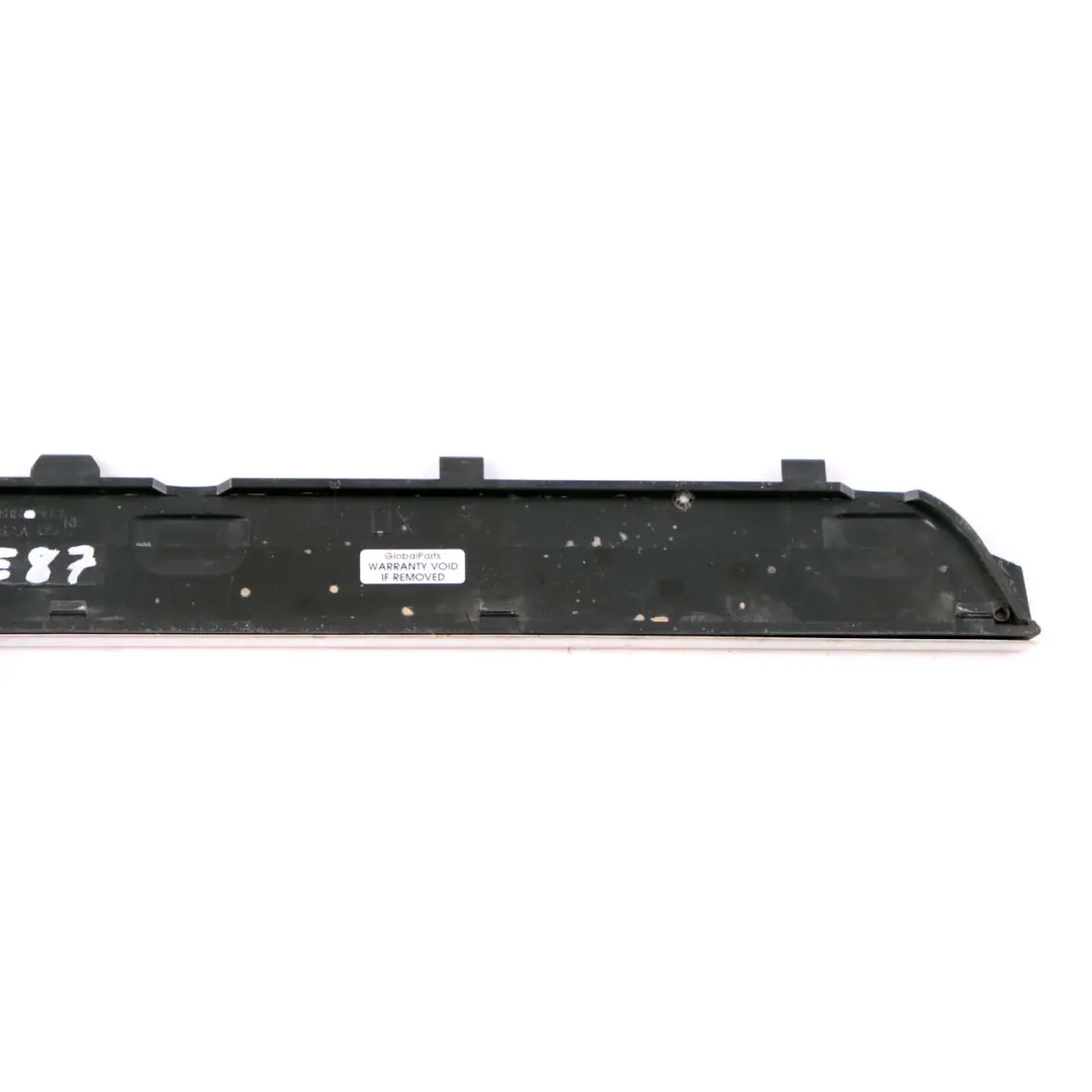 BMW E87 Modanatura Decorativa Anteriore Esterna Cromata Ingresso Destro - SKU 7906818 - Numero di parte 7906818