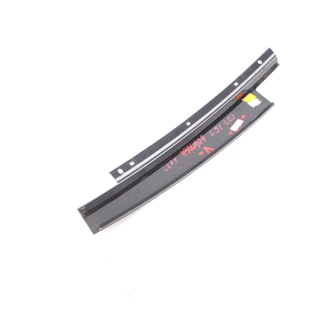  Tür Verkleidung BMW E90 E91 Fenster Rahmen B-Säule vorne links Hochglanz - SKU 7906907-1 - Teilenummer 7906907