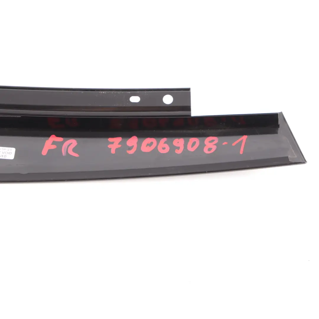 Finisher Fenster vorne rechts Rahmen B-Säule Trim Tür Hochglanz für BMW E90 E91 mit Teilenummer 7906908 BMW E90 E91 Finisher Fenster vorne rechts Rahmen B-Säule Trim Tür Hochglanz - SKU 7906908-1 - Teilenummer 7906908