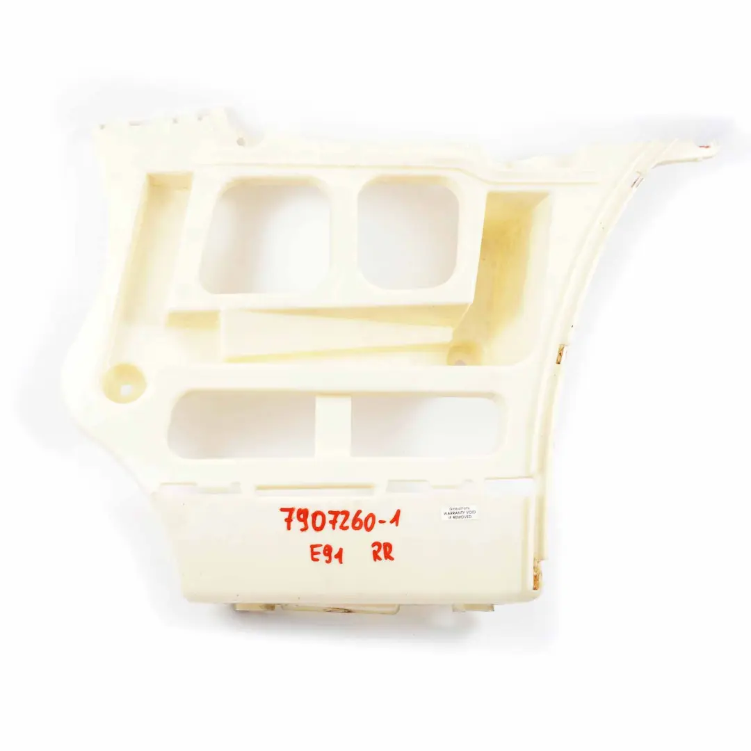 Guia parachoques trasero derecho Soporte De montaje para BMW E91 LCI M Sport con número de pieza 7907260 BMW E91 LCI M Sport Guia parachoques trasero derecho Soporte De montaje - SKU 7907260-1 - Número de pieza 7907260