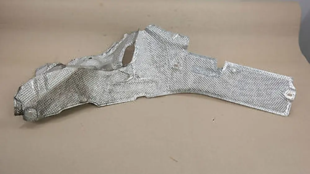 BMW 5 SERIES E60 M5 E63 E64 M6 Heat insulation engine support right O/S - SKU 7907314 - Part number 51487907314