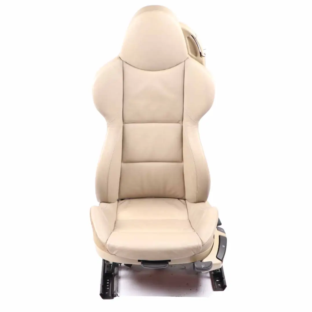  Front Seat BMW Z4 E85 Cabrio Heated M Sport Left N/S Beige Oregon Leather - SKU 7909247-1 - Part number 7909247