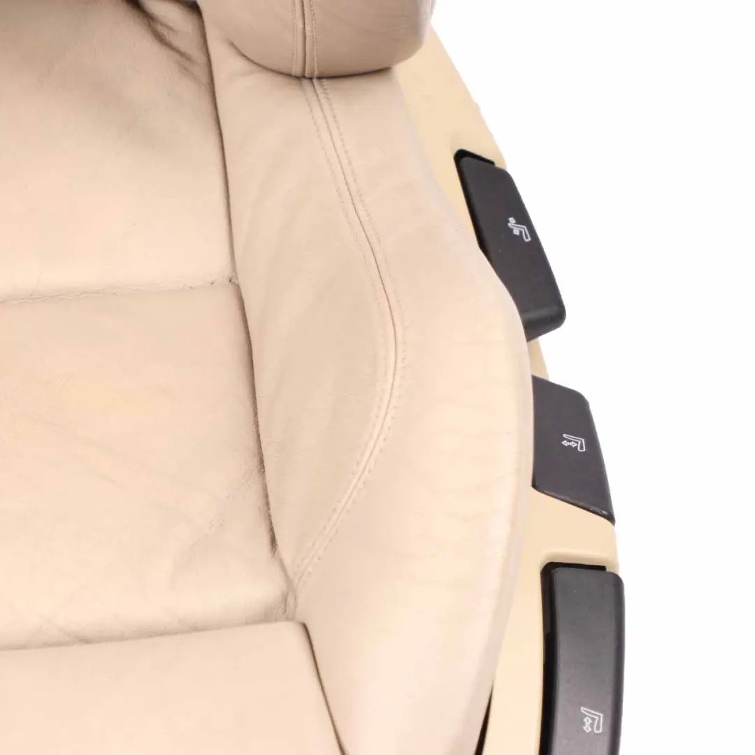  Front Seat BMW Z4 E85 Cabrio Heated M Sport Left N/S Beige Oregon Leather - SKU 7909247-1 - Part number 7909247