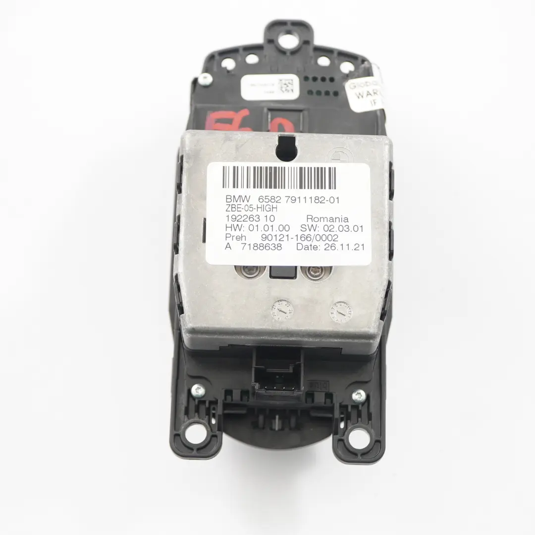 Mini Cooper F55 F56 F57 F60 iDrive Controller Switch Button Knob Unit - SKU 7911182 - Part number 7911182