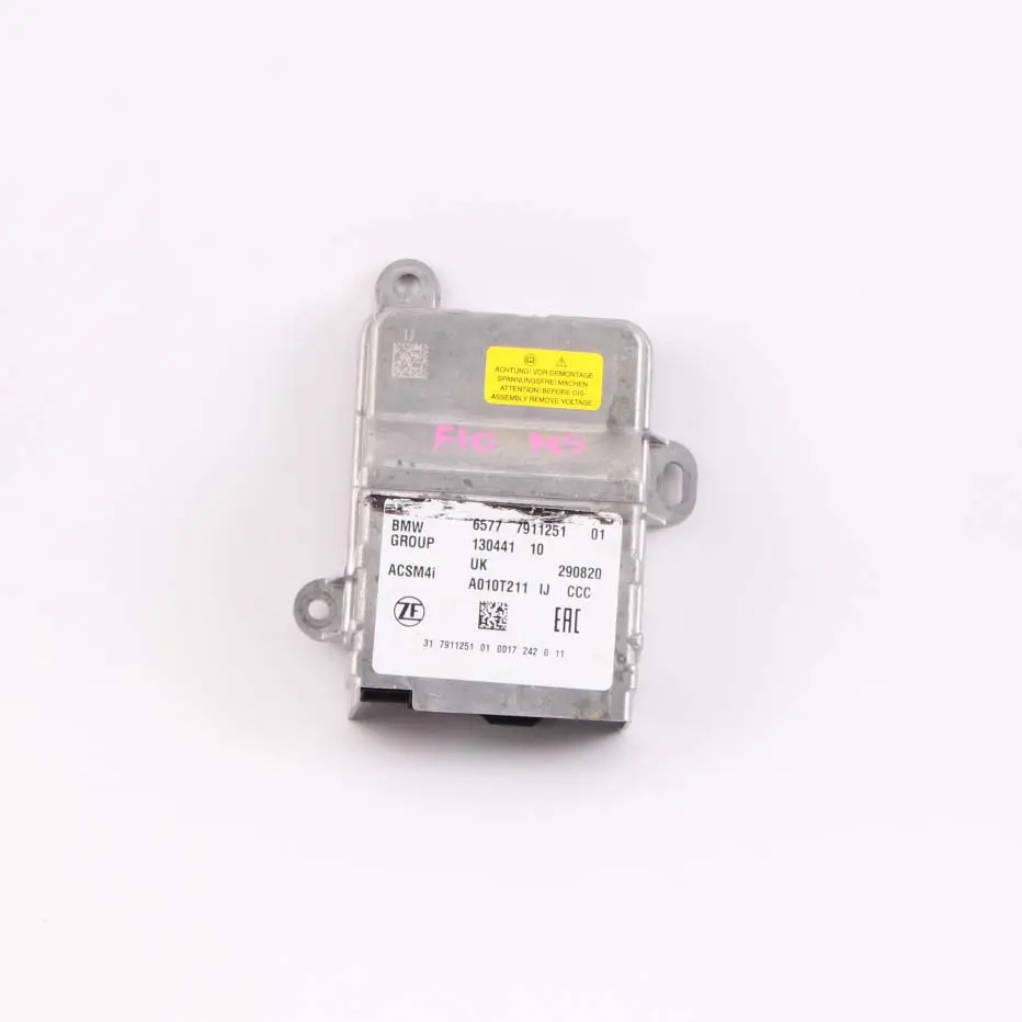 Airbag ECU Control Unit Module to Mini Cooper F60 Countryman with Part number 7911251 Mini Cooper F60 Countryman Airbag ECU Control Unit Module - SKU 7911251 - Part number 7911251