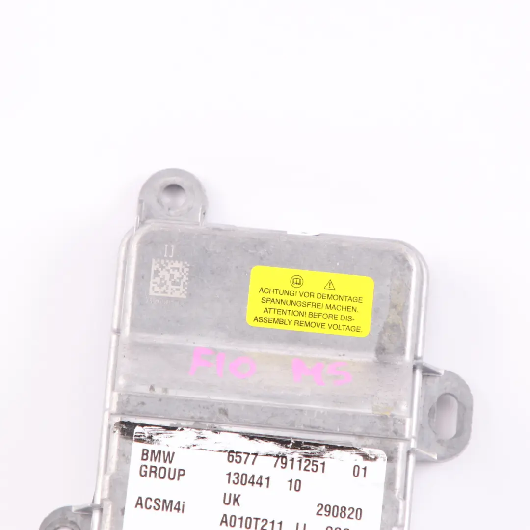 Airbag ECU Control Unit Module to Mini Cooper F60 Countryman with Part number 7911251 Mini Cooper F60 Countryman Airbag ECU Control Unit Module - SKU 7911251 - Part number 7911251