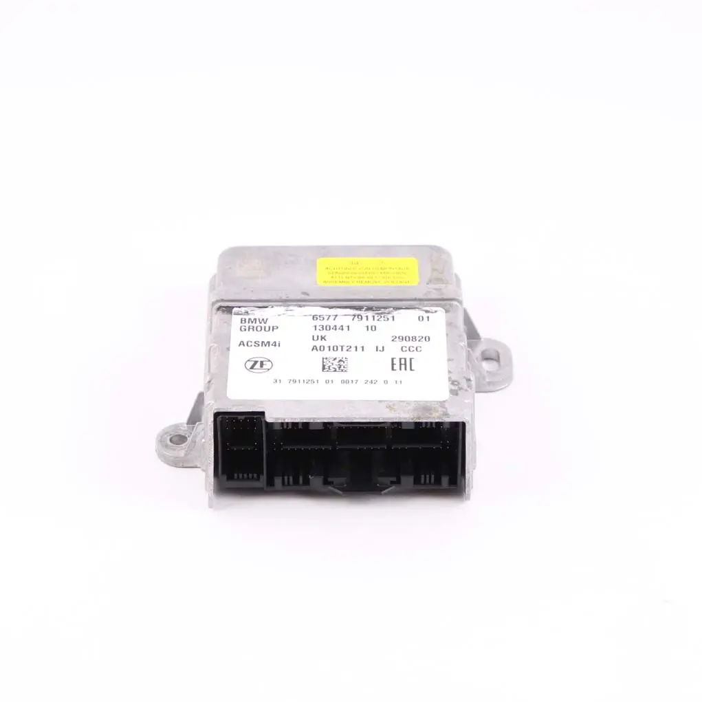 Airbag ECU Control Unit Module to Mini Cooper F60 Countryman with Part number 7911251 Mini Cooper F60 Countryman Airbag ECU Control Unit Module - SKU 7911251 - Part number 7911251