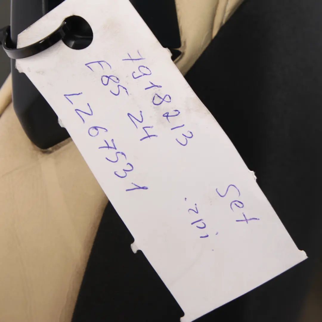 Front Seats BMW Z4 E85 Heated Leather Walknappa Champagner Left Right Seat to with Part number 7918213 Front Seats BMW Z4 E85 Heated Leather Walknappa Champagner Left Right Seat - SKU 7918213 - Part number 7918213