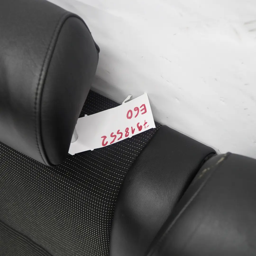 Backrest BMW E60 Interior Couch Cover Cloth Leather Anthracite to Rear Seat with Part number 7918552 Rear Seat Backrest BMW E60 Interior Couch Cover Cloth Leather Anthracite - SKU 7918552 - Part number 7918552