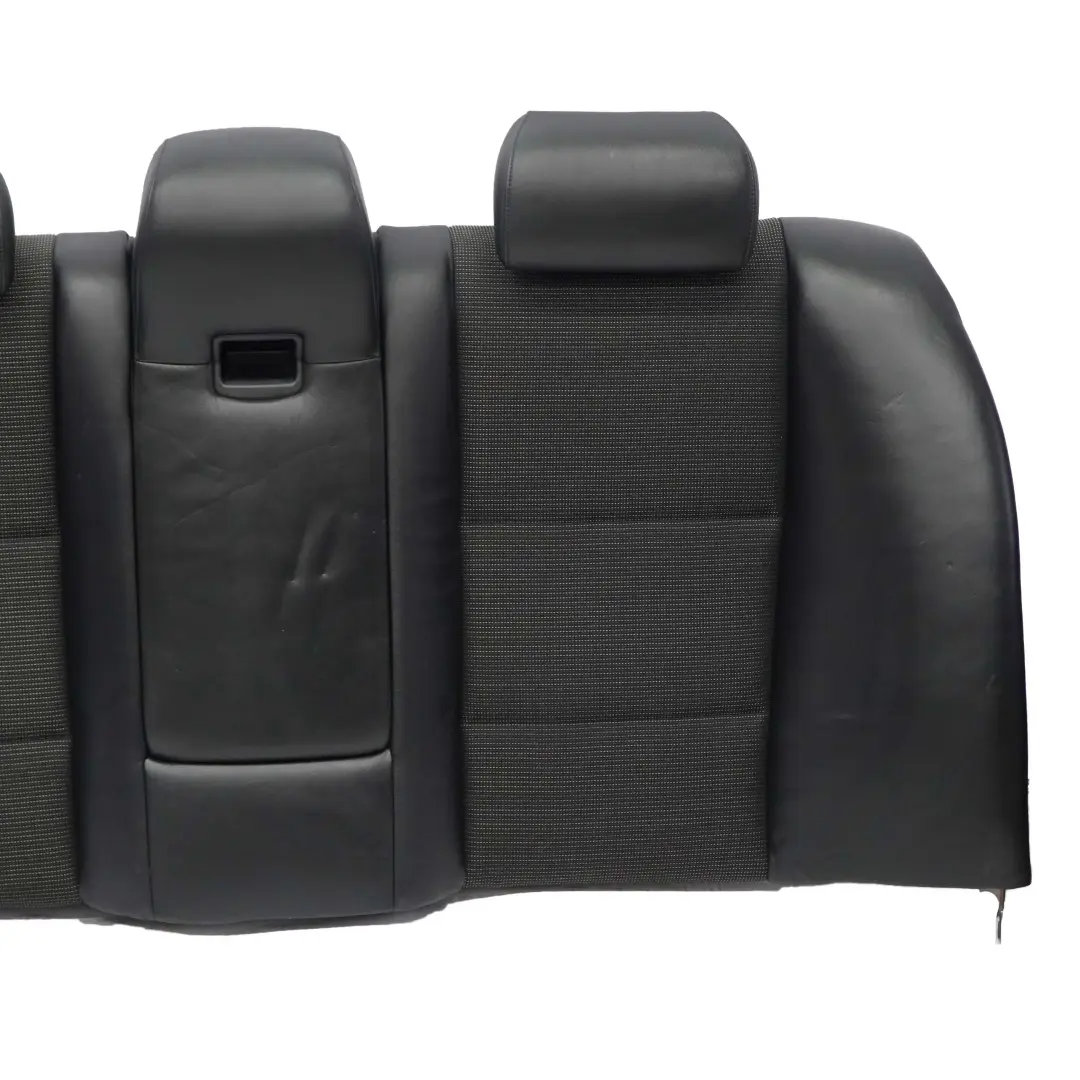 BMW E60 Bezug Lehne Grau Leder Rückenlehne Sitz Hinten 7069882 - SKU 7918552 - Teilenummer 7918552