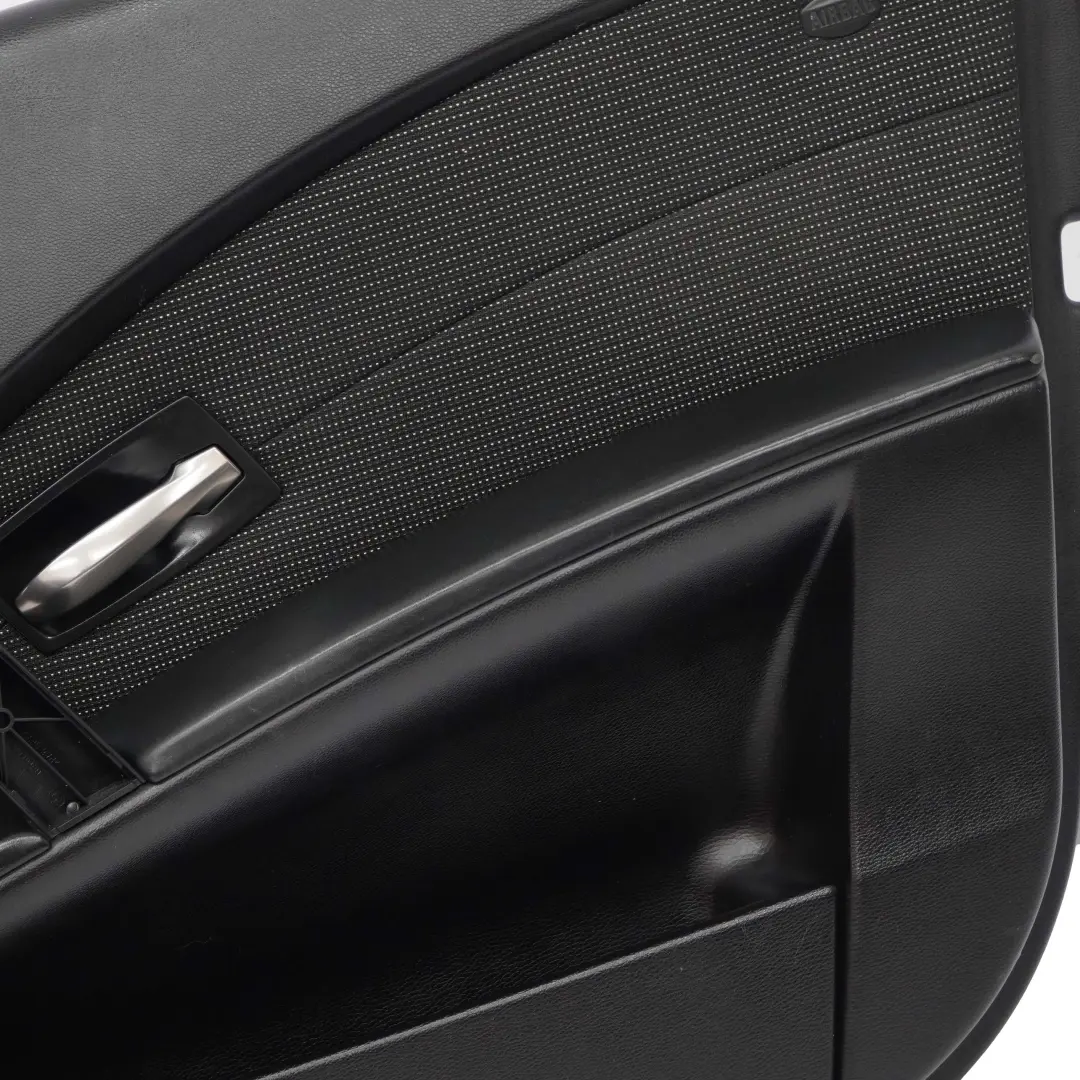 Panel revestimiento derecho Tela Antracita Linterna Tarjeta puerta para BMW E60 con número de pieza 7918792 BMW E60 Panel revestimiento derecho Tela Antracita Linterna Tarjeta puerta - SKU 7918792 - Número de pieza 7918792