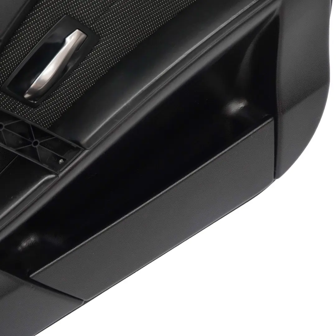 Panel revestimiento derecho Tela Antracita Linterna Tarjeta puerta para BMW E60 con número de pieza 7918792 BMW E60 Panel revestimiento derecho Tela Antracita Linterna Tarjeta puerta - SKU 7918792 - Número de pieza 7918792