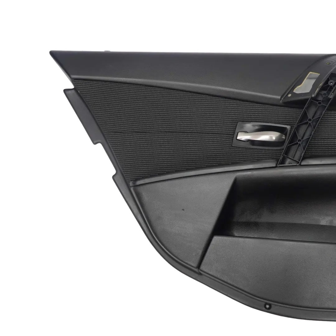Posteriore Sinistro Porta Pannello Tessuto Pelle Antracite per BMW E60 E61 con numero di parte 7918807 BMW E60 E61 Posteriore Sinistro Porta Pannello Tessuto Pelle Antracite - SKU 7918807 - Numero di parte 7918807