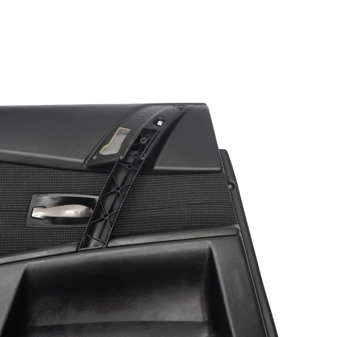 BMW E60 E61 Garniture de Porte Arriere A Gauche Tissu Cuir Anthracite - SKU 7918807 - Numéro de pièce 7918807