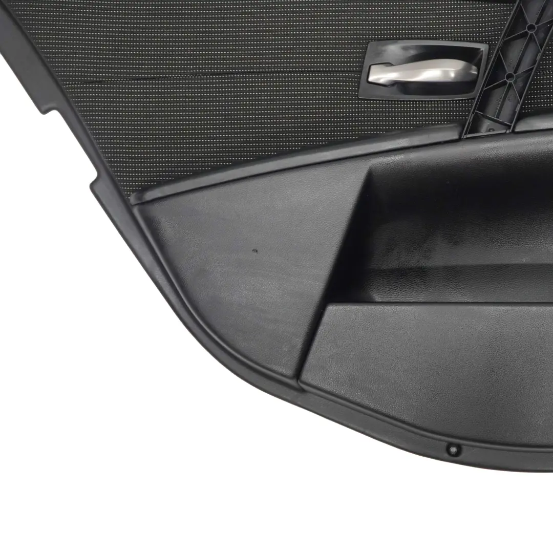 BMW E60 E61 Posteriore Sinistro Porta Pannello Tessuto Pelle Antracite - SKU 7918807 - Numero di parte 7918807