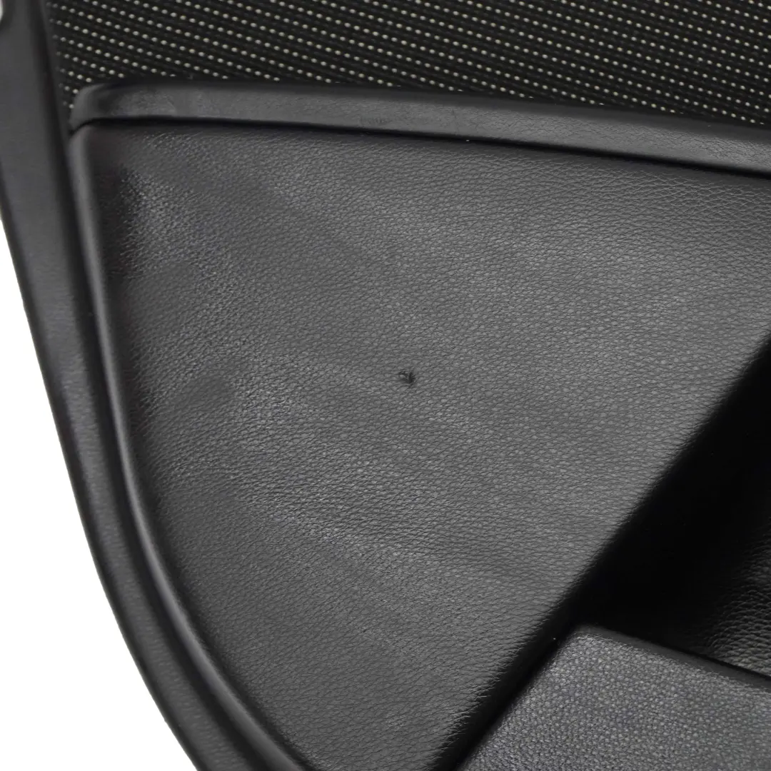 BMW E60 E61 Garniture de Porte Arriere A Gauche Tissu Cuir Anthracite - SKU 7918807 - Numéro de pièce 7918807