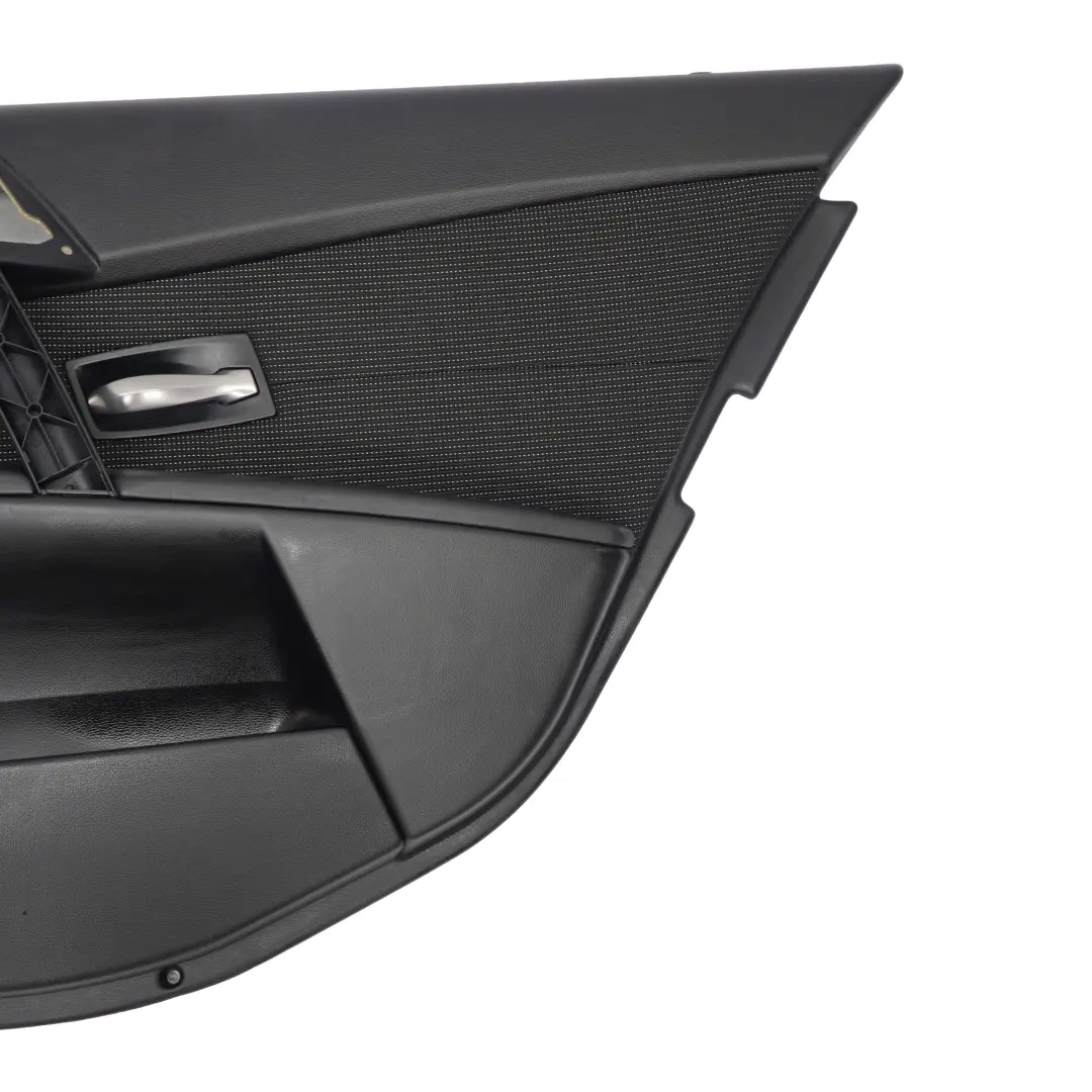 BMW E60 E61 Pannello Porta Posteriore Destra Tessuto Pelle Antracite - SKU 7918808 - Numero di parte 7918808