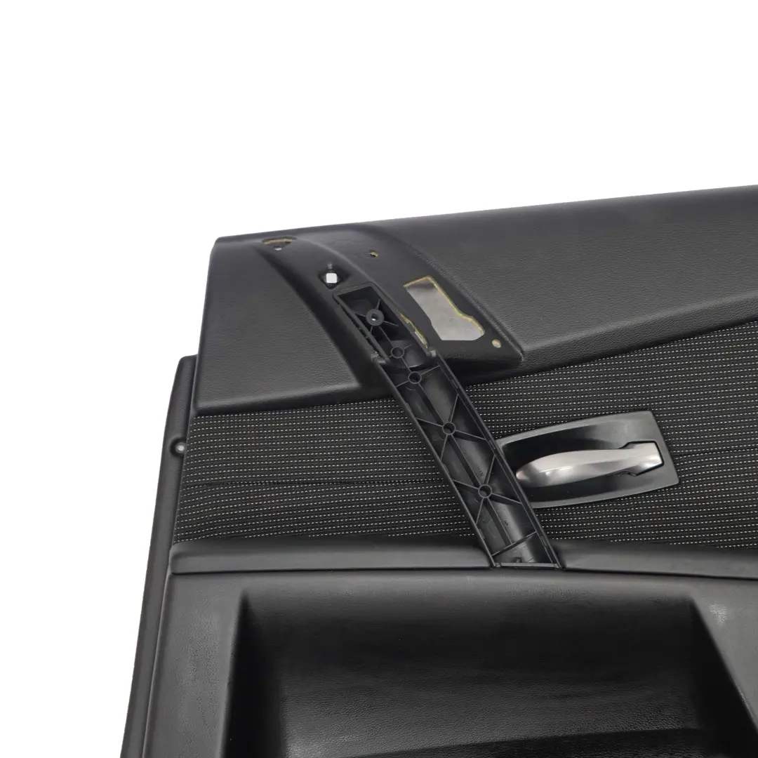 Pannello Porta Posteriore Destra Tessuto Pelle Antracite per BMW E60 E61 con numero di parte 7918808 BMW E60 E61 Pannello Porta Posteriore Destra Tessuto Pelle Antracite - SKU 7918808 - Numero di parte 7918808