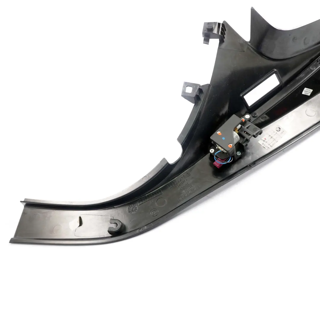 BMW E61 Touring Rear Left N/S D Column Trim Panel Cover Black - SKU 7919677 - Part number 7919677