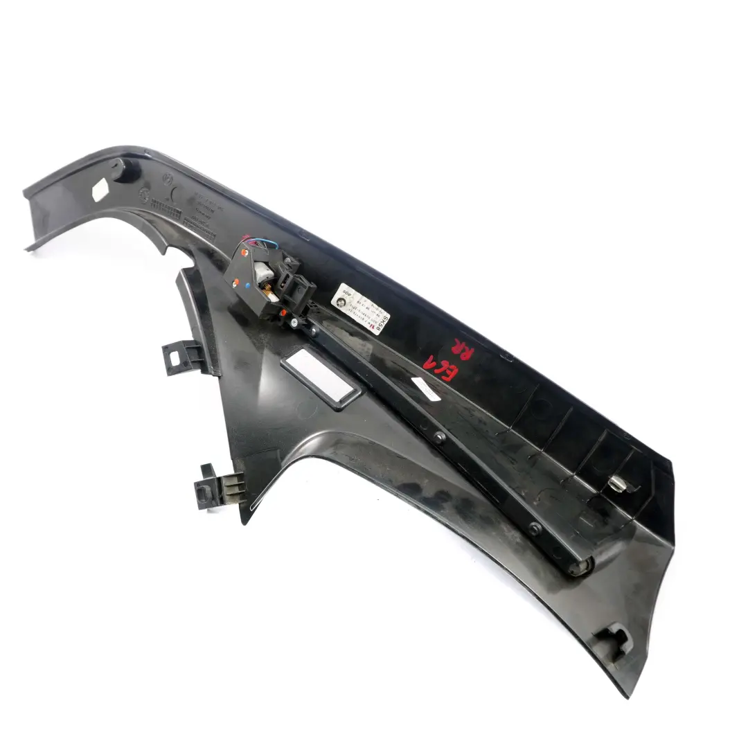 BMW 5 E61 Touring Rear Right O/S D Column Trim Panel Cover Black - SKU 7919678 - Part number 7919678