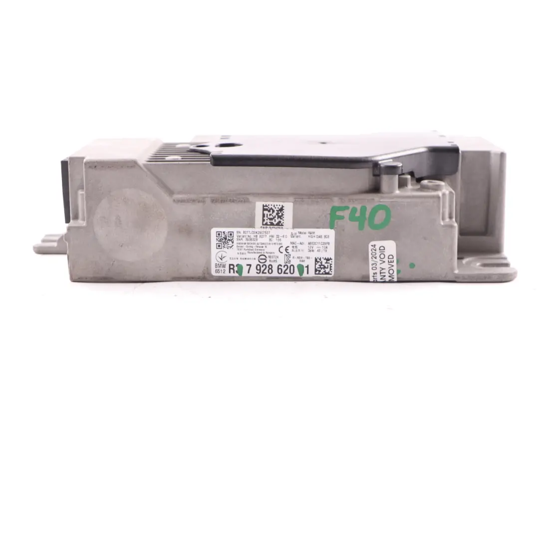 Audio Amplifier BMW F40 G20 G30 X3 G01 Sound High DAB ECE Harman Kardon to with Part number 7928620 Audio Amplifier BMW F40 G20 G30 X3 G01 Sound High DAB ECE Harman Kardon - SKU 7928620 - Part number 7928620