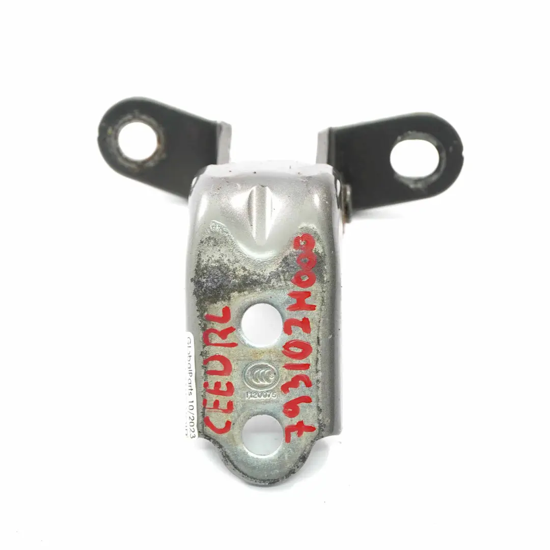 Door Hinge Rear Left N/S Lower Phoenix Silver Metallic T4W to Kia Ceed 1 with Part number 793102H000 Kia Ceed 1 Door Hinge Rear Left N/S Lower Phoenix Silver Metallic T4W - SKU 793102H000-PSI - Part number 793102H000