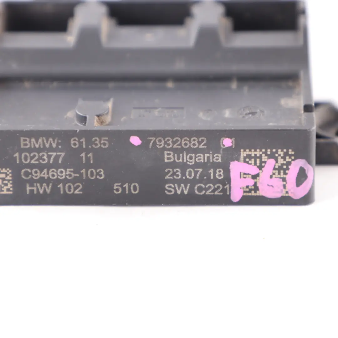 Moduł Sterownik Otwierania Tylnej Klapy do BMW F10 F30 LCI Mini F60 o numerze 7932682 BMW F10 F30 LCI Mini F60 Moduł Sterownik Otwierania Tylnej Klapy - SKU 7932682 - Numer Części 7932682