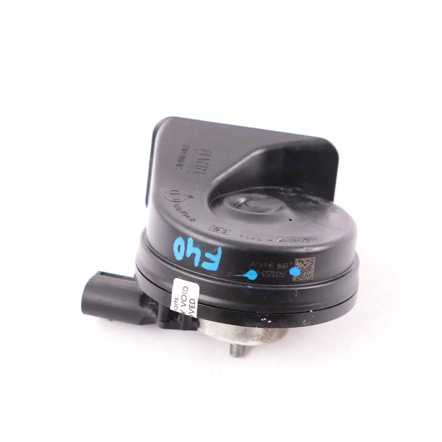 Fanfare Horn Signal Low Tone Pitch Electronic to BMW F40 with Part number 7933223 BMW F40 Fanfare Horn Signal Low Tone Pitch Electronic - SKU 7933223 - Part number 7933223