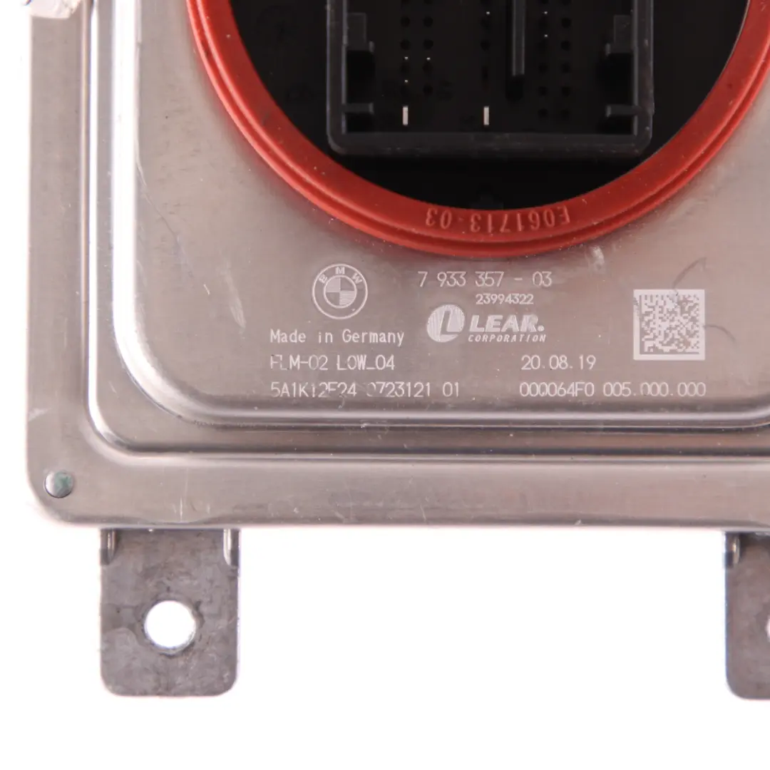  Module Phares BMW F40 Unité de contrôle des phares LED Lear FLM 2 LOW - SKU 7933357 - Numéro de pièce 7933357