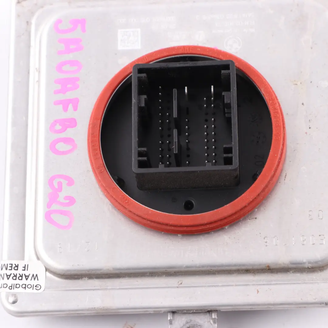 LED Headlight Level Control Unit Ballast Module to BMW G20 with Part number 7933359 BMW G20 LED Headlight Level Control Unit Ballast Module - SKU 7933359 - Part number 7933359