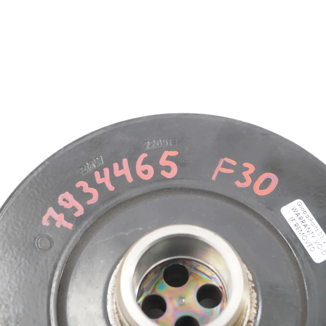 Puleggia smorzatore albero motore per BMW F30 LCI G20 G30 G11 X3 G01 con numero di parte 7934465 BMW F30 LCI G20 G30 G11 X3 G01 Puleggia smorzatore albero motore - SKU 7934465 - Numero di parte 7934465