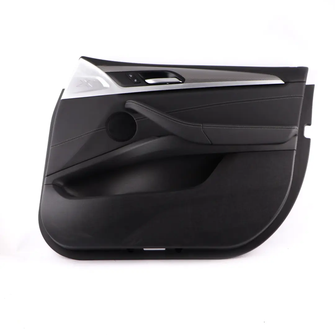 Door Card BMW X3 G01 Front Right O/S Trim Lining Cover Leather Vernasca Black to with Part number 7936666 Door Card BMW X3 G01 Front Right O/S Trim Lining Cover Leather Vernasca Black - SKU 7936666 - Part number 7936666