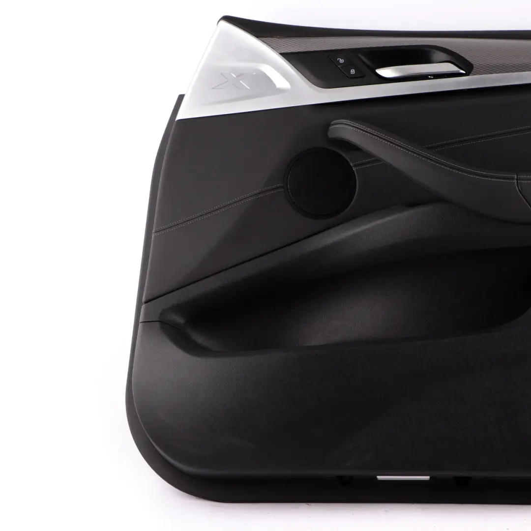 Door Card BMW X3 G01 Front Right O/S Trim Lining Cover Leather Vernasca Black to with Part number 7936666 Door Card BMW X3 G01 Front Right O/S Trim Lining Cover Leather Vernasca Black - SKU 7936666 - Part number 7936666