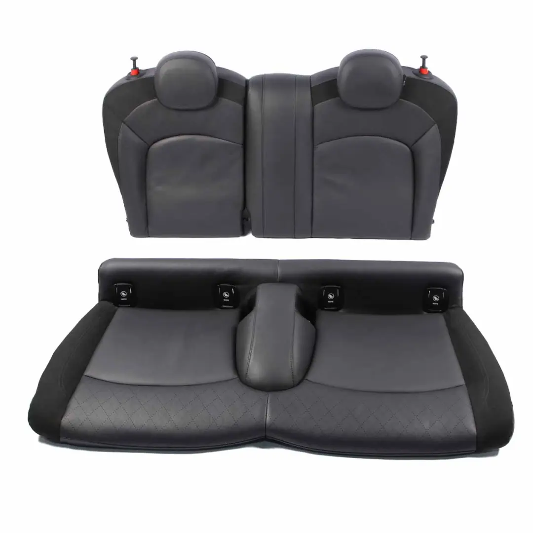  Heated Seats Mini F56 Sport Leather Cross Punch Carbon Black Set Front Rear Seat - SKU 7939328-1 - Part number 7939328