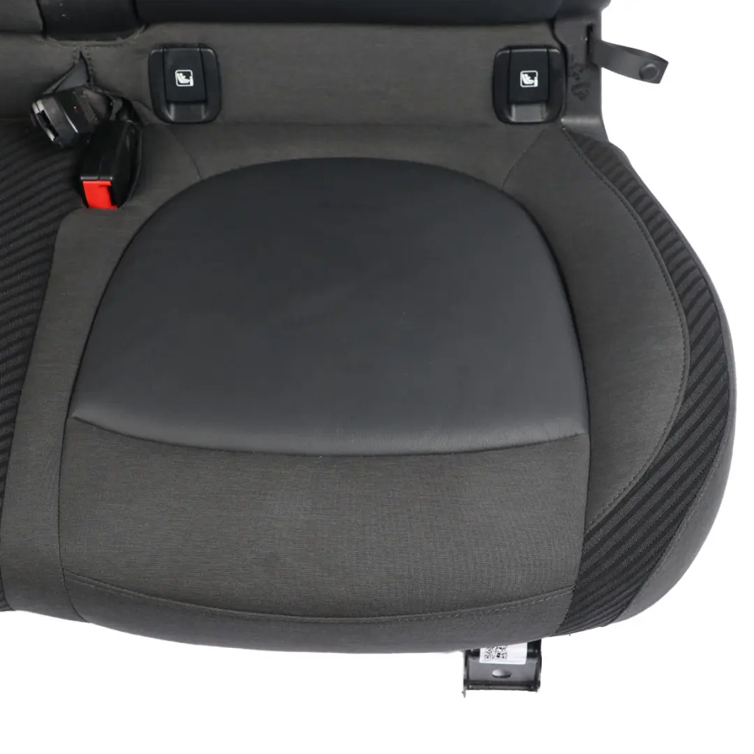 Bench Mini F60 Left Right N/O/S Folding Seat Cloth Fabric Leather Black to Rear with Part number 7433557/7433558 Rear Bench Mini F60 Left Right N/O/S Folding Seat Cloth Fabric Leather Black - SKU 7939337/7939338 - Part number 7433557/7433558