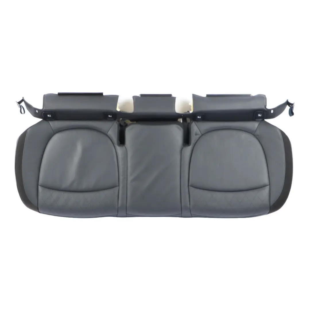 Bench Sport Leather Cross Punch Carbon Black to Mini Countryman F60 Rear with Part number 7939346 Mini Countryman F60 Rear Bench Sport Leather Cross Punch Carbon Black - SKU 7939346 - Part number 7939346